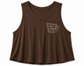 Support Your Local Caffeine Dealer CROPPED TANK